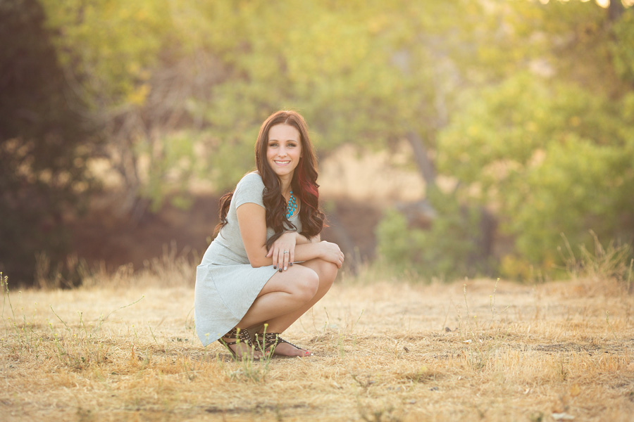 Senior photography Brentwood field